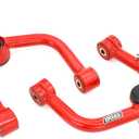 Front Upper Control Arms for 2000-2006 Toyota Tundra, 2001-2007 Toyota Sequoia, 2-4" Lift Replacement OEM Factory Suspension Arms,PU Bushings, 2 Pieces