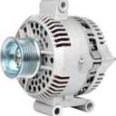 SCITOO Alternator Fits for Ford for E-350 Club Wagon 7.3L 2003, for E-350 Econoline Club Wagon 7.3L 1995-2002,for E-450 Econoline Super Duty 7.3L 00-02, 130Amp High-output CW 6-Groove 7768 334-2253