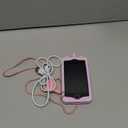 Kids Smart Phone for Girls, 4.0" Touchscreen Learning Music Puzzle-Games Toddler Phone for Kids Ages 3-6, Dual Camera Built-in 8G SD Card Toy, Birthday Gifts for Kids Cell Phone Toy, Purple