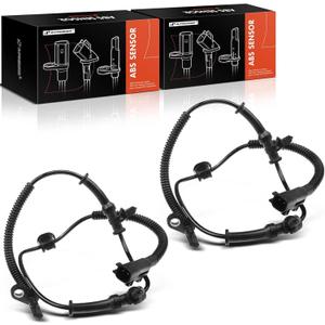 A-Premium 2PC Set Rear ABS Wheel Speed Sensor Compatible with Jeep, Dodge Models - Grand Cherokee 2011-2015/2017-2020, Durango 2011-2015/2020, Sport Utility - Rear Driver and Passenger Side