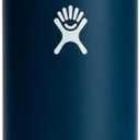 Hydro Flask Stainless Steel Standard Mouth Water Bottle with Flex Cap and Double-Wall Vacuum Insulation (Indigo Blue)