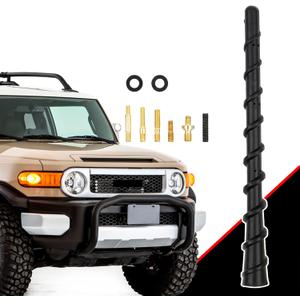 7 Inch Car Roof AM/FM Mast Whip Aerials Amplified Antenna for Jeep Grand Cherokee Commander Renegade Wrangler Compass Patriot