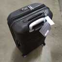 Samsonite Freeform Hardside Carry-On Luggage with Spinner Wheels - Hardshell Suitcase - TSA, Airline-Approved - Expandable Hard Shell, Smooth Rolling Wheels for Lightweight Travel Black