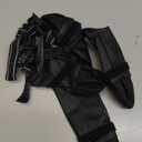 Waterproof Dog Boots for Small/Medium Dogs -Dog Paw Protectors Dog Suspender Boots Anti-Slip Pet Shoes for Outdoor Walking, Reflective Stay-On,Dirt-Proof Comfortable Booties (Black, Small)