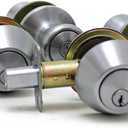 Lewis Hyman 1738002 Atlas Home Security Door Lock Kit, Satin Nickel