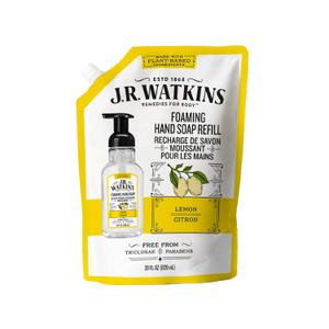J.R. Watkins Liquid Foaming Hand Soap Lemon Refill, Pack of 1 - SET OF 3
