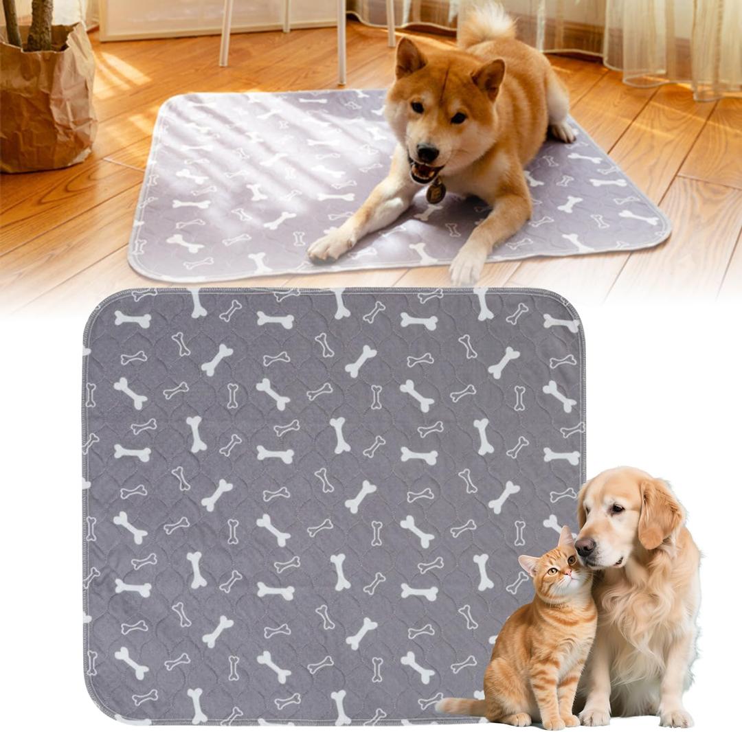 Pee Mats with Pheromones, Durable Leak-Proof & Anti-Slip Pet Training Mats for Dogs Indoor Use (Medium16"  24")