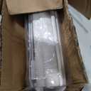 LazBlinds No Drill Cordless Roman Shades for Windows, 32" W x 60" H, White