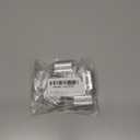 Uxcell 3/8"(10mm) Aluminum Crimping Loop Sleeve, Double Hole Cable Ferrule for Wire Rope, Silver 6Pcs