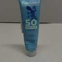 Blue Lizard Sensitive Mineral SPF 50 Sunscreen Lotion, 100% Mineral Sunscreen, UVA/UVB Protection, Infused with organic Aloe Vera, Soothes and Hydrates, 5 fl oz