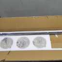 Espird Bathroom Vanity Light, 4 Light Matte Black Vanity Light with Clear Glass Shade, 30in Farmhouse Vanity Light, Bathroom Lighting Fixtures Over Mirror for Bathroom (4 light, Black)