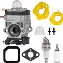 308054121 RY25AXB Carburetor Kit Compatible with For Ryobi RY25AXB RY25 RY25AXBVNM 25cc Gas Jet Fan Blower