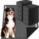 Charcoal Puppy Pads Extra Large, Activated Charcoal Dog Pee Pads, X-Large Odorless Potty Pads for Dogs 28"x34", 40 Count XL Disposable Puppy Pads Pet Training Pads for Housebreaking