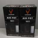 Airpot Coffee Dispenser with Pump - 2Pcs 102 oz Insulated Stainless Steel Coffee Carafe - Thermal Beverage Dispenser - Coffee Urn for Hot/Cold Water, Party Chocolate Drinks