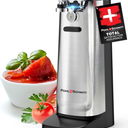 POHL SCHMITT 3 in 1 Electric Can Opener Smooth Edge with Knife Sharpener and Bottle Opener - Easy Push Down Lever - All Standard-Size & Pop-Top Cans, Durable Stainless Steel & ABS, Kitchen Accessories
900+ bought in past month