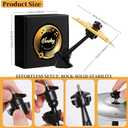 Fun Air Vent Clips Drum Cymbal, Easy Clip-On Mini Cymbal for Music Lovers, Compact Durable Car Accessory for All Types Of Vehicles (Golden, 2PCS)