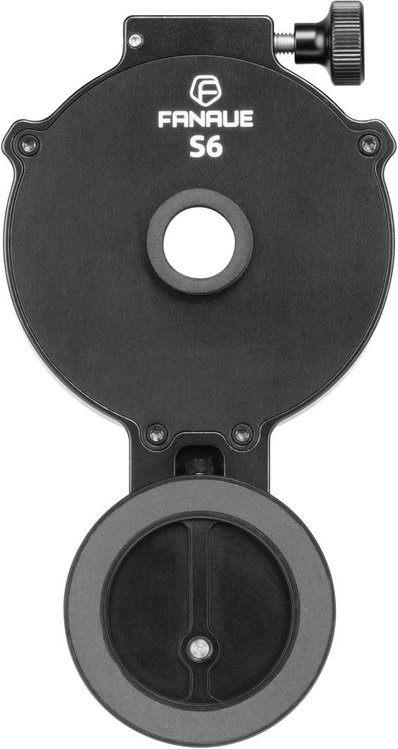 FANAUE Telescope Phone Adapter, Spotting Scope Smartphone Phone Mount for Binoculars Monocular Microscope, Magnetic Cell Phone Digiscoping Holder for Camera Photography