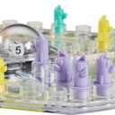 Hasbro Gaming Trouble: Bluey Edition Board Game for Kids, 2-4 Players, Race Bluey, Bingo, Bandit, or Chilli to The Finish, Ages 5 and Up