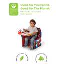 Delta Children Chair Desk With Storage Bin - Greenguard Gold Certified, Spider-Man, 20.47 inches