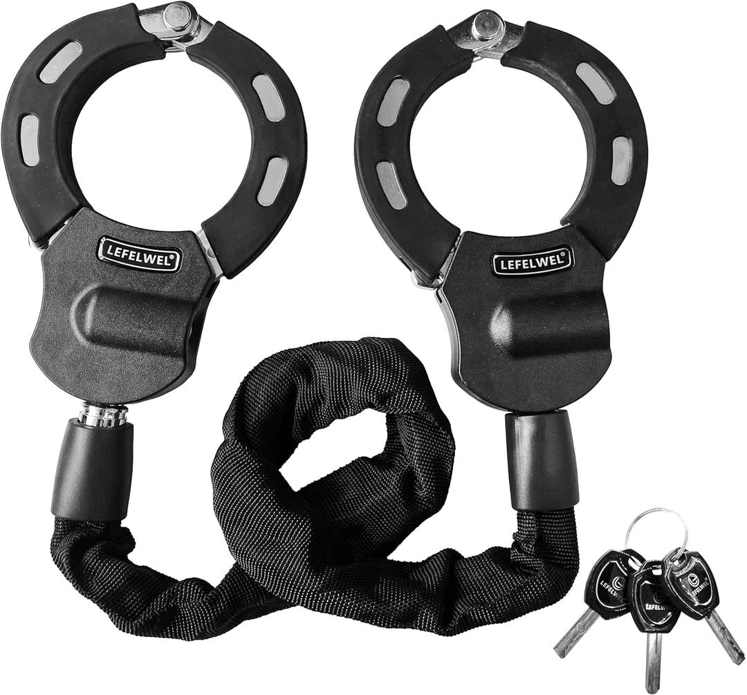 Scooter Locks Anti Theft, Bike Chain Lock, Best Electric Scooter Lock for Segway, Ninebot, Xiaomi, Razor and Bicycle Lock Cable Accessories