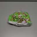 12 Pcs Lime Green Bow for Christmas Tree 6 Inch Green Furry Christmas Hanging Wreaths Bow Holiday Dot Bows Ornaments for Xmas Gift Wrapping Garland Mantel Home Party Decor Party Supplies