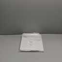 White (72x72 Inches) Fabric Shower Curtain Liners Hotel Quality Machine Washable Bath Bathroom w/12pcs Hooks