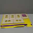 Bates- Duplex Wall Plate, 5.5" x 3.5"/Over Size, 12 Pack, Ivory, Electrical Outlet Cover Plates, Wall Outlet Cover