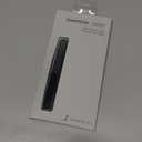 SleekStrip SleekGrip-Essential Ultra Thin Phone Grip Stand,Slim Metal Finger Loop Ring Hand Holder Strap Cell Phone Grips for iPhone 16 Pro Max,17 Air,Android,Case Back - Black x Jet Black