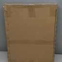 Basketball Rim Replacement, Single-Spring Breakaway Basketball Rim Outdoor Indoor, Universal 18 Inch Heavy Duty Basketball Hoop Rim and Net (BLACK)