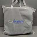 Anzhixiu Concave U Surface Donut Pillow for Tailbone Pain Cradle Tailbone Reducing Pressure on Pelvis- Hemorrhoid Pillow for Office, Car, Home Seat- Black/Gray