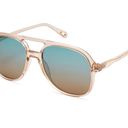 LIVHO Retro Polarized Aviator Sunglasses Womens Mens Classic 70s Vintage Trendy Square Aviators SJ2174