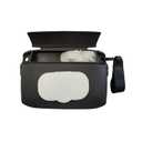 Bee Babe Co. On-The-Go Wipes Dispenser, Travel Wipes Case, Includes Temporary Trash Compartment, Must Have Diaper Bag Accessories, Car Trash Can, Reusable Baby Wipes Holder, Portable Wipe Dispenser