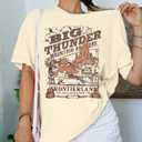 Magical Shirt for Women Magic Kingdom Shirts Oversized Graphic Short Sleeve T-Shirt Casual Holiday Vacation Tee Tops (Yellow, XL)