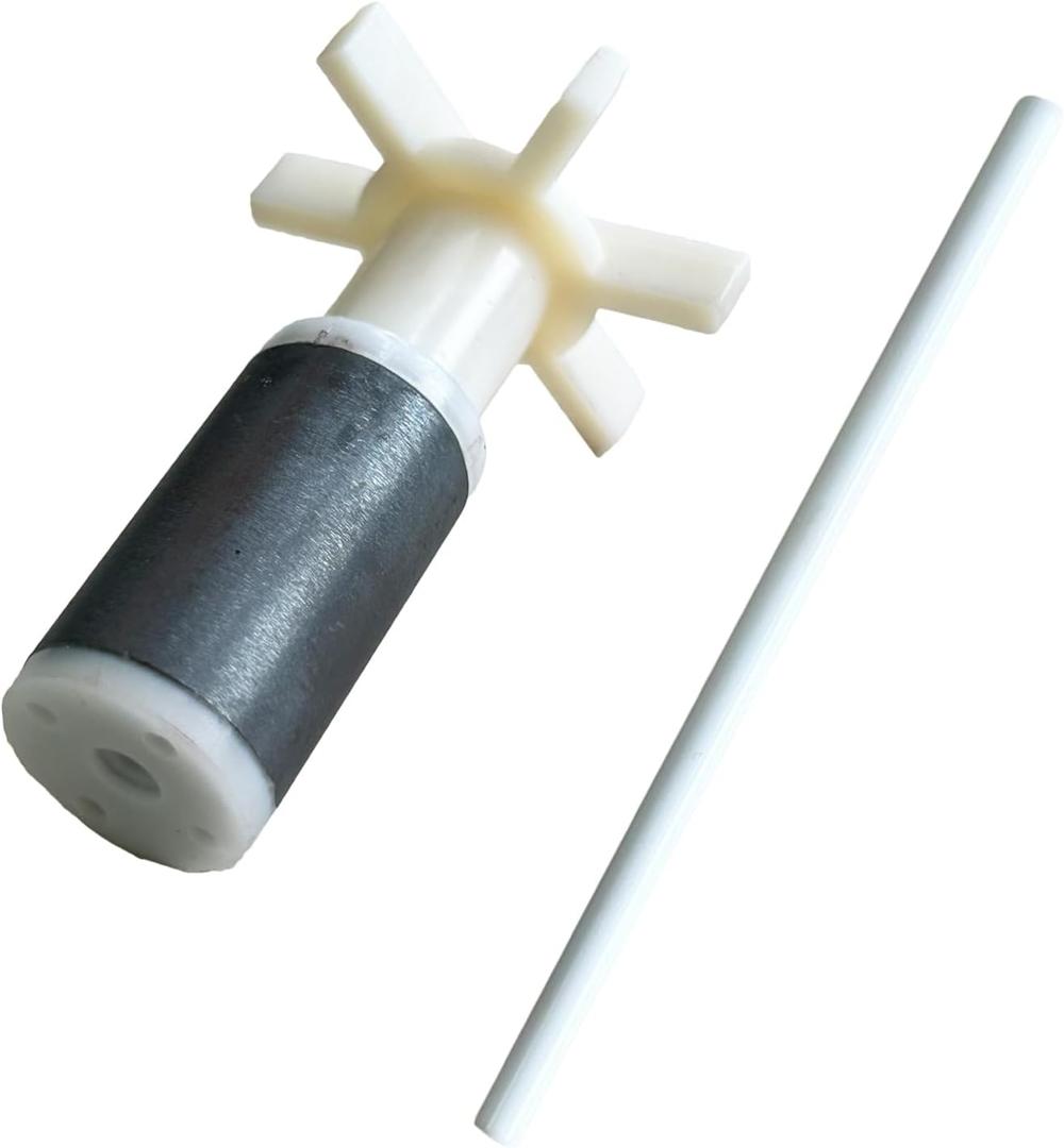 Magnetic Impeller for Fluval 306, Replacement Part for Fluval 306 External Canister Filter for Aquariums, A-20153 Impeller with Ceramic Shaft (for 306)