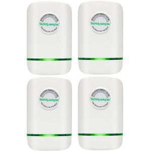 FYNONO Power Saver Pro X, 2025 Electricity Saving Box, Eco Volt Pro Energy Saving Device - Reduce Electricity Bills with Voltage Stabilizer & Current Balancer, US Plug 90V-250V 30KW, 4Pack