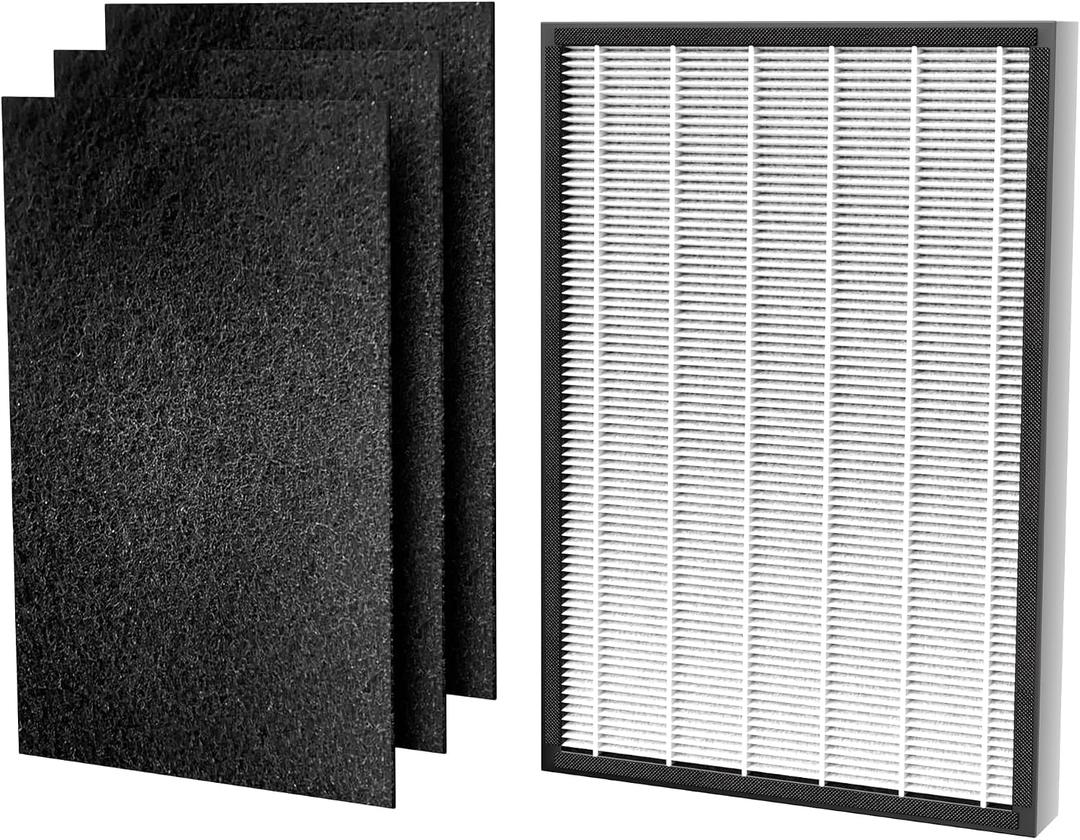 HEAPETS Original Pre-Filter and Filter for P339 Air Purifier, 3+1 Pack