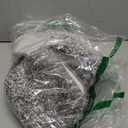 OLANLY Bathroom Rug Set 2 Piece, Soft Absorbent Microfiber Bath Mats and U-Shaped Contour Toilet Rug, Non-Slip, Machine Wash Dry, Plush Shaggy Bath Mats for Bathroom (24"x16"+24"x20", Grey)