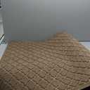 WaterHog Cordova Front Door Mat Indoor Outdoor Entrance, Absorbent All-Weather Doormat Non-Slip Rubber Backing, Dirt & Moisture Trapper, Low Profile, Easy Clean, Made in USA, 35"x59" Camel, Large 35"x59"