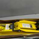 AUTOWN 3 Ton (6600 lbs) Floor Jack, Heavy Duty Steel Hydraulic Jack for Car, Low Profile Floor Jack with Rubber Pad, Quick Lift Car Jack with Lifting Range 7.1'' to 20.9'', Yellow