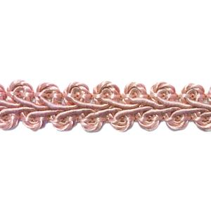 BEL AVENIR Braid Trim 1/2 inch 13.6 Yards French Gimp Basic Sewing Polyester DIY Crafts Costume Home Decorative (Pink)