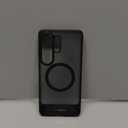 TORRAS Strong Magnetic & Seamless Stand for Samsung Galaxy S26 Ultra Case, Fit for MagSafe, Mil-Grade Drop Protection, Kickstand for Samsung Galaxy S26 Ultra Case, Translucent Back/Black Edge