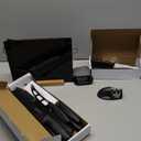 Home Hero High Carbon Stainless Steel Kitchen Knife Set - Chef Knives & Two-Stage Sharpener - Ergonomic Handles & Precision Cutting - Acrylic Cutlery Block & Easy Access Storage - 20 Pc, Black