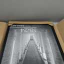 DOAI ART 18x24 Poster Frame 2 Pack, Black 18 x 24 Picture Frames for Horizontal or Vertical Wall Mounting, Scratch-proof Safe and Artistic Large Photo Frame Wall Art