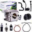 Carburetor Fits For STIHL Chainsaw 017 018 MS170 MS180 Carb Ignition Coil Spark Plug Kit C1Q-S57 C1Q-S57A