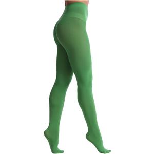 EVERSWE Women's 80 Den Soft Opaque Tights, Women's Tights (Green)