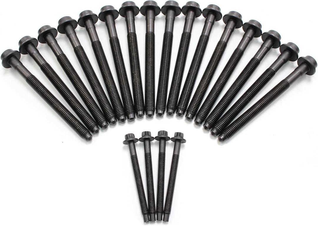 ES72171 Engine Cylinder Head Bolt Set of 20 for Ford Explorer/Ford Mustang/Mazda B4000/Mercury Mountaineer
