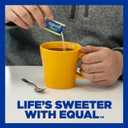 EQUAL Yellow Zero Calorie Sweetener, Sucralose Sugar Substitute, Zero Calorie Sugar Alternative Sweetener Packets, Sugar Alternative, 100 Ct (Pack of 1) (3.5 Ounce (Pack of 1))