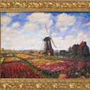Wood Frame for 16x20 Canvas Paintings, Gold Antique Ornate Picture Frame for Oil Painting Art Prints, Landscape Portrait Wall Decor (Empty, No Backboard)