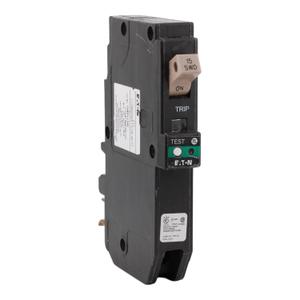 CHFP115AF 15 Amp Single Pole Arc Fault (AFCI) Circuit Breaker, Plug-On Neutral, 120/240V, 10kAIC, UL Listed (1)