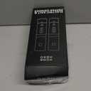 Home Hero Electric Salt and Pepper Grinder Set - Automatic Salt and Pepper Grinder Set Rechargeable. Electronic Salt and Pepper Shakers with LED Light, Electric Pepper Grinder & Salt Grinder, Set of 2 (White & Black)